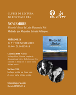 Clubes de lectura en línea - NOVIEMBRE