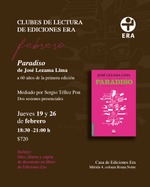 Clubes de lectura de Ediciones Era | FEBRERO